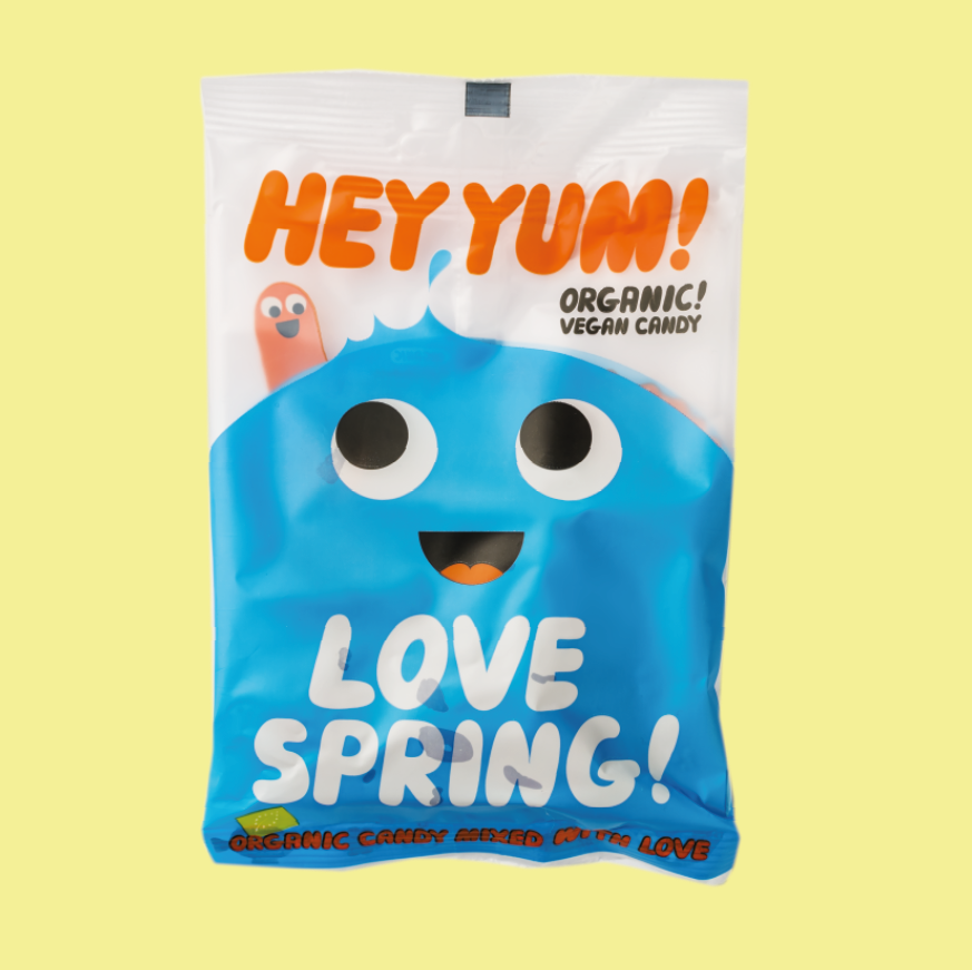 Vegan organic gummies Love Spring 100g – Bench Pressed Letterpress